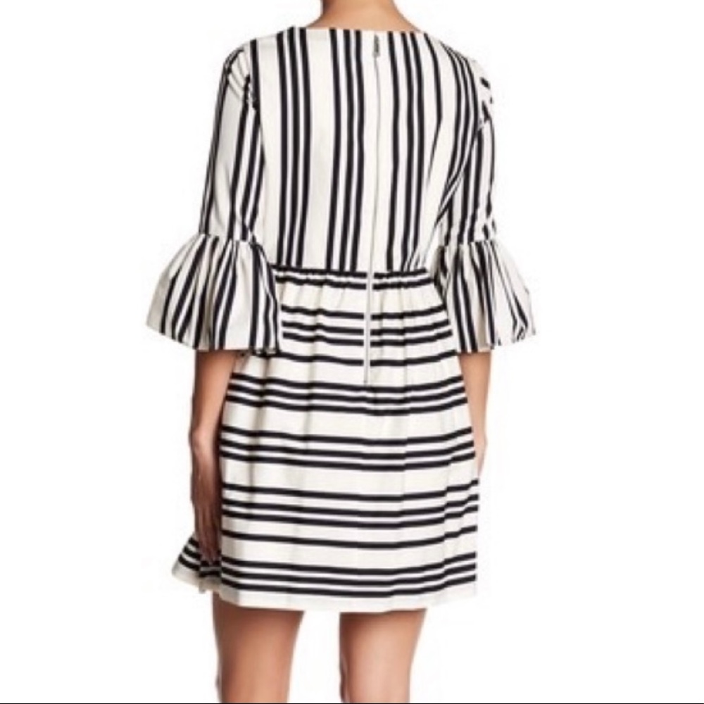 Alice & Olivia Augusta Ruffled Sleeve Dress, 6 - Picture 2 of 13